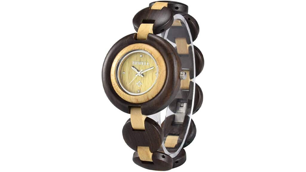 Orologio Legno Donna Analogico Al quarzo